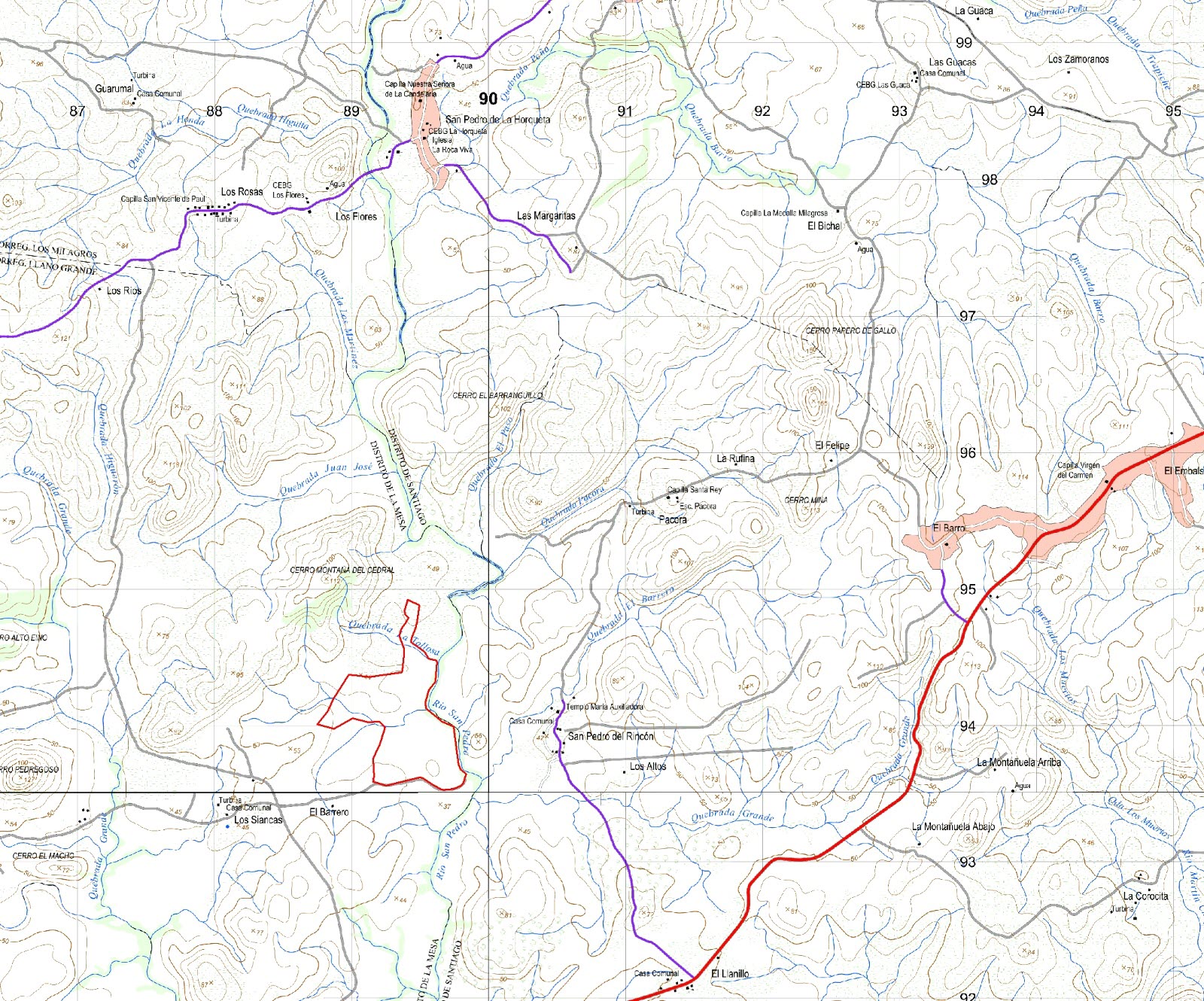 Imagen 4 – ubicación detallada de San Pedro